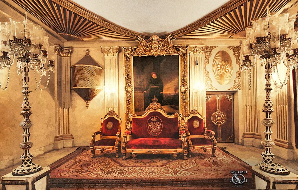 Трон королевск кресло Королевский