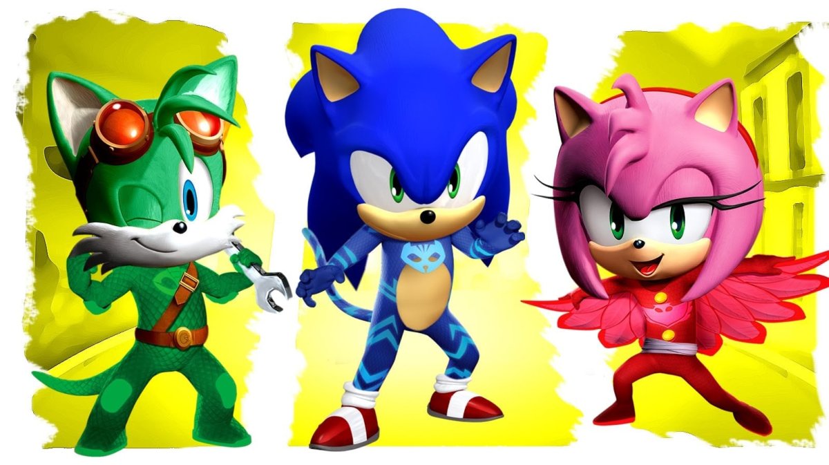 Соник бум герои