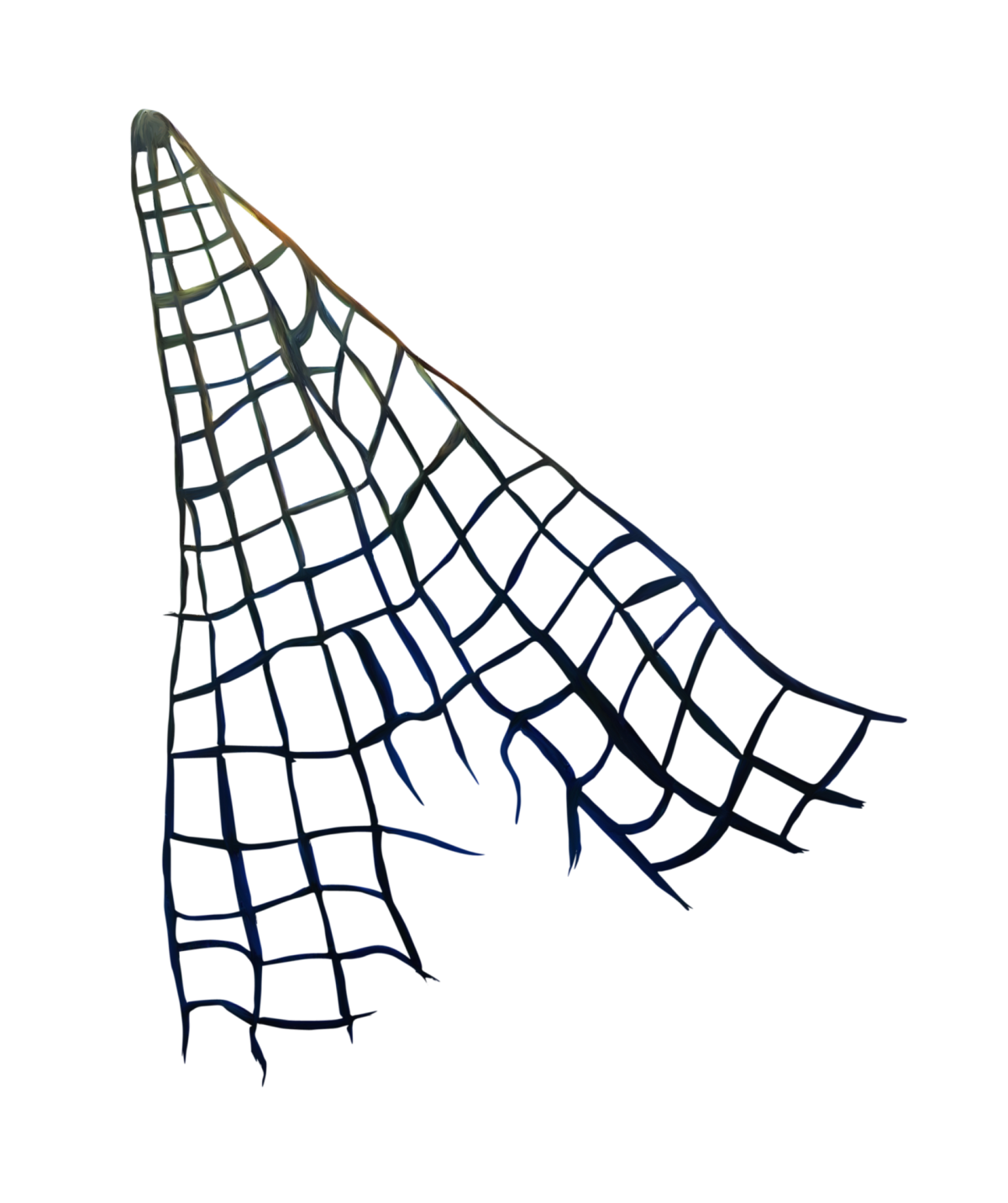 Рыболовная сеть вектор