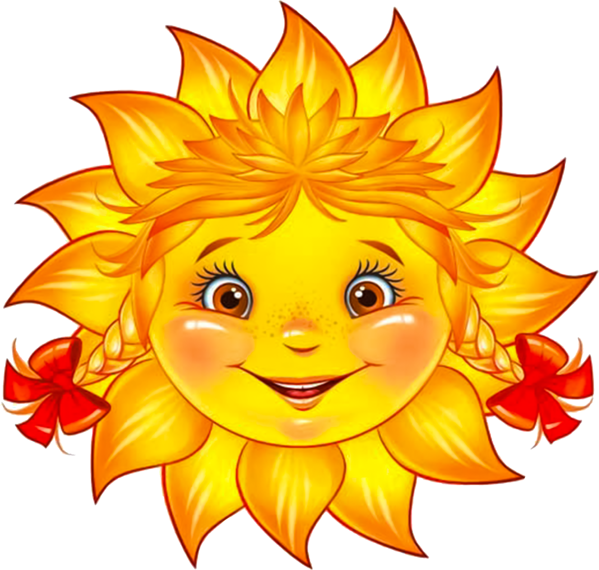 Солнышко подмигивает