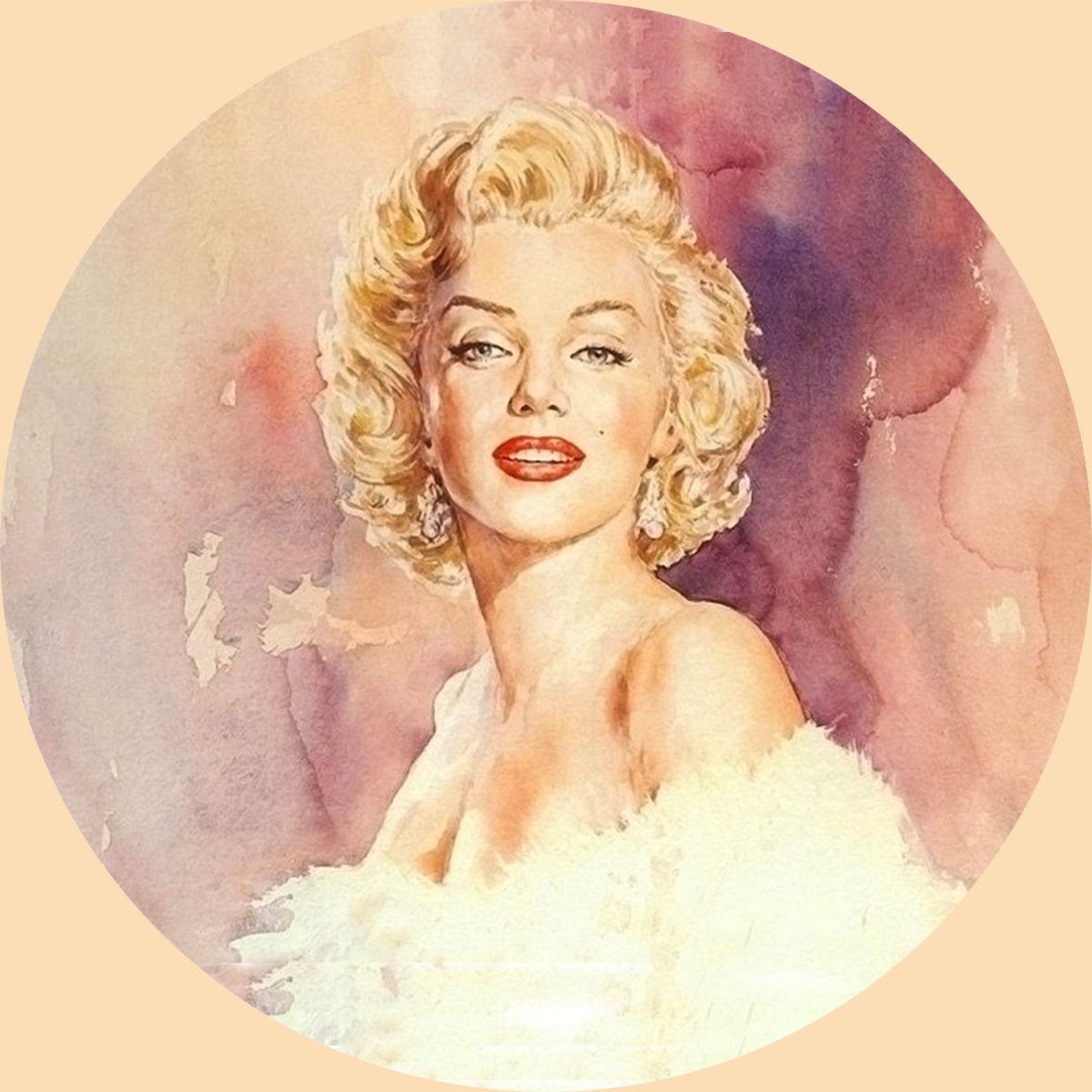 Художник портрет Мерлин Монро