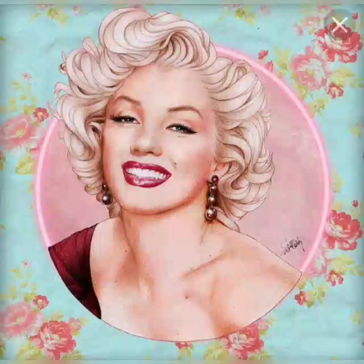 Мэрилин Монро иллюстрация