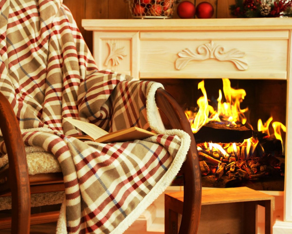 Уютный плед