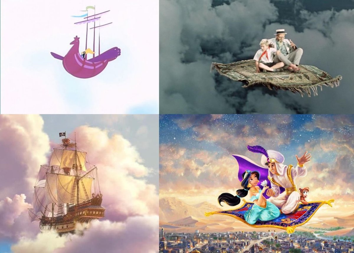 Летучий корабль русская народная сказка