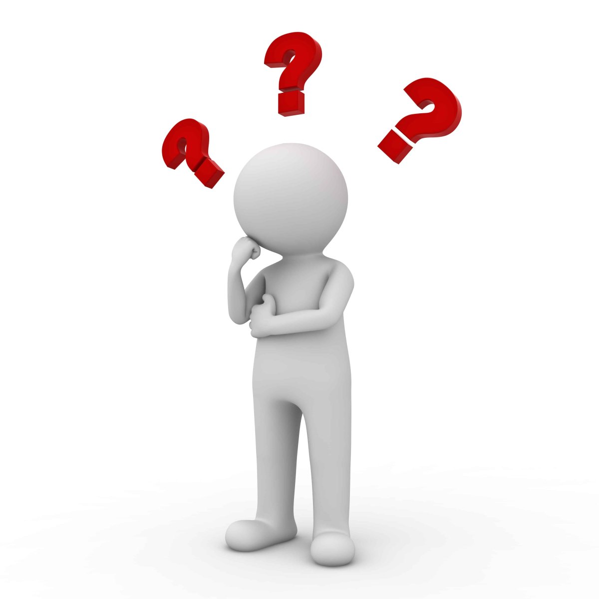 Мальчик думает мультяшный