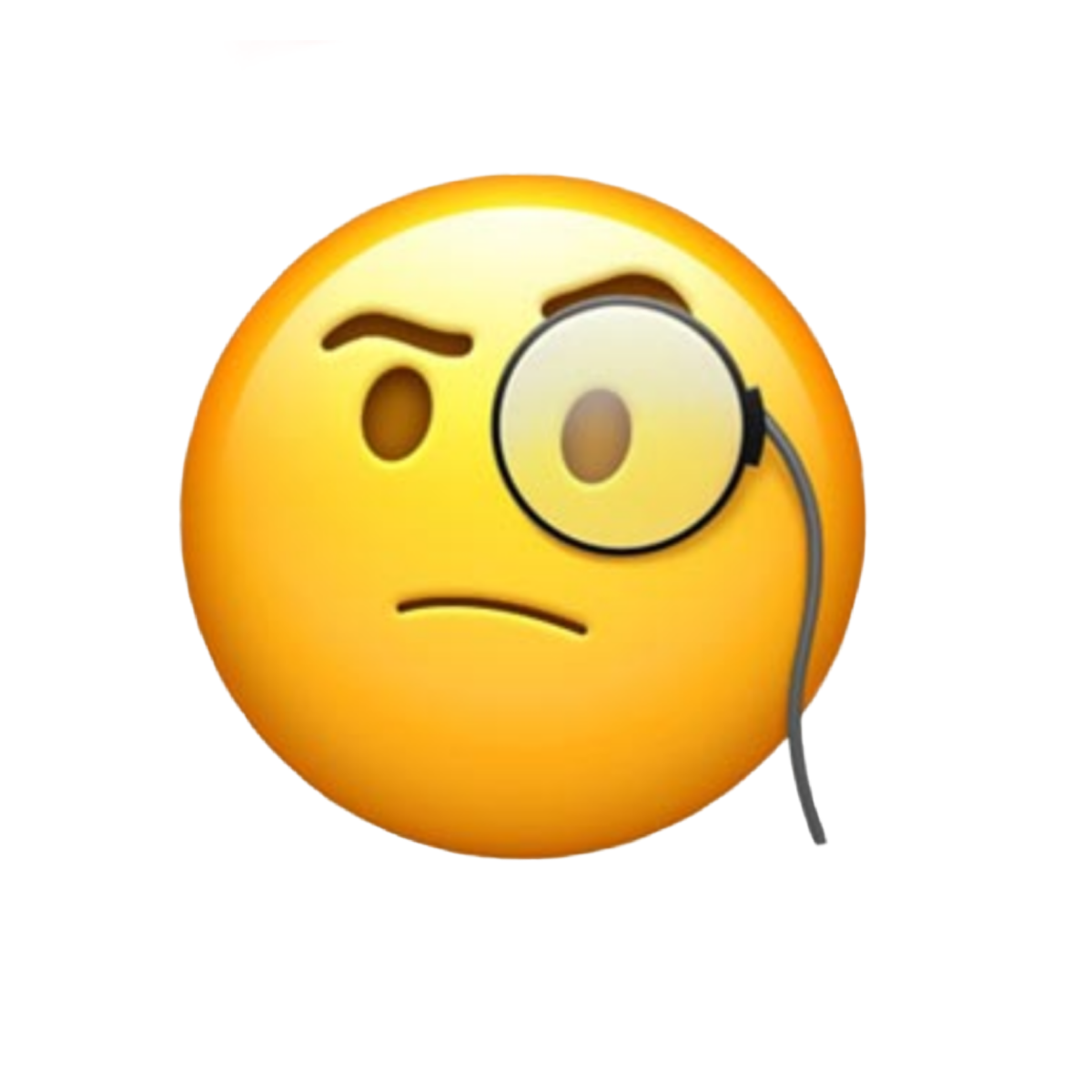 Думающий смайлик