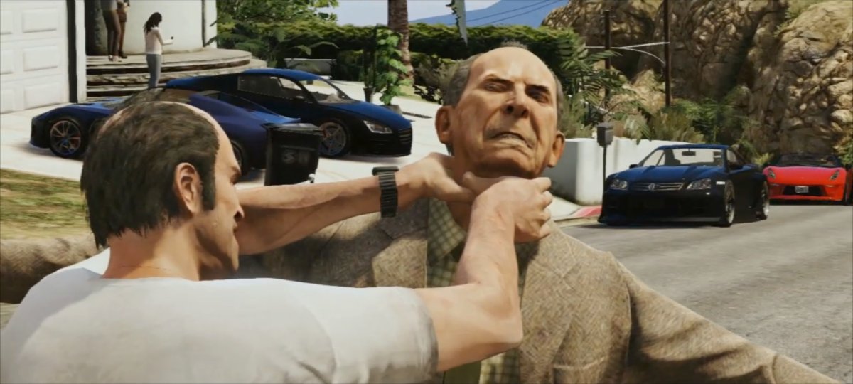 ГТА 5 Тревор и Майкл