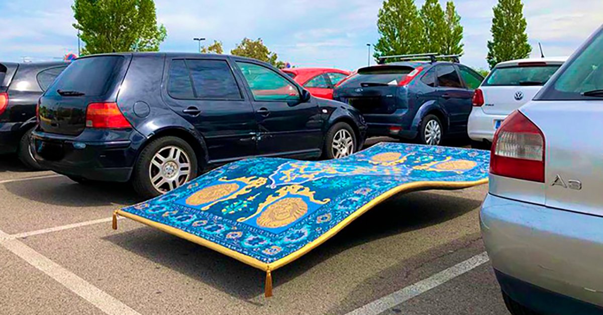 Ковер самолет прикол