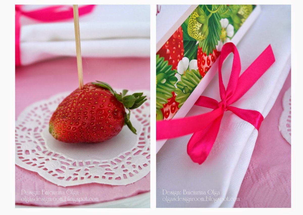 Клубника жених и невеста