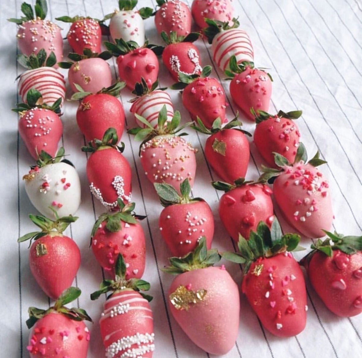 Клубника в глазури