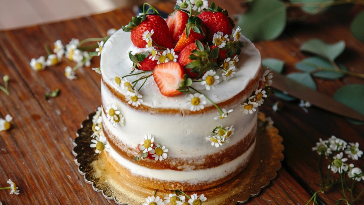 Шикарный праздничный торт