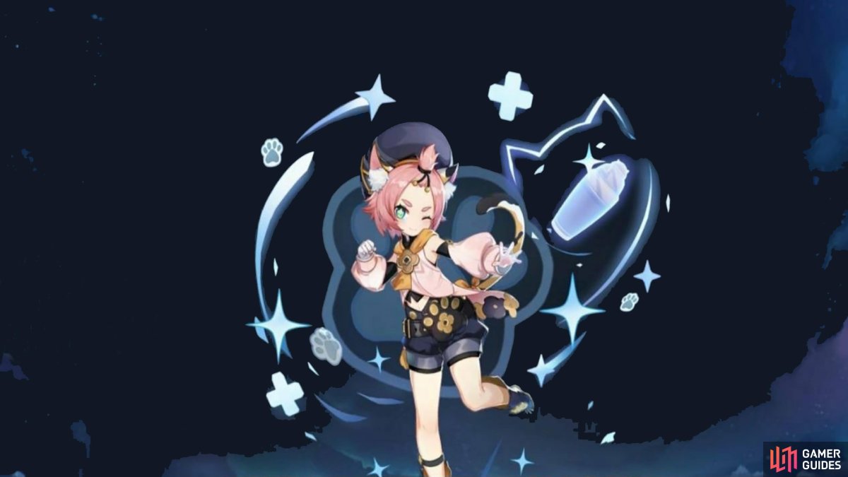 Диона Геншин Импакт в полный рост