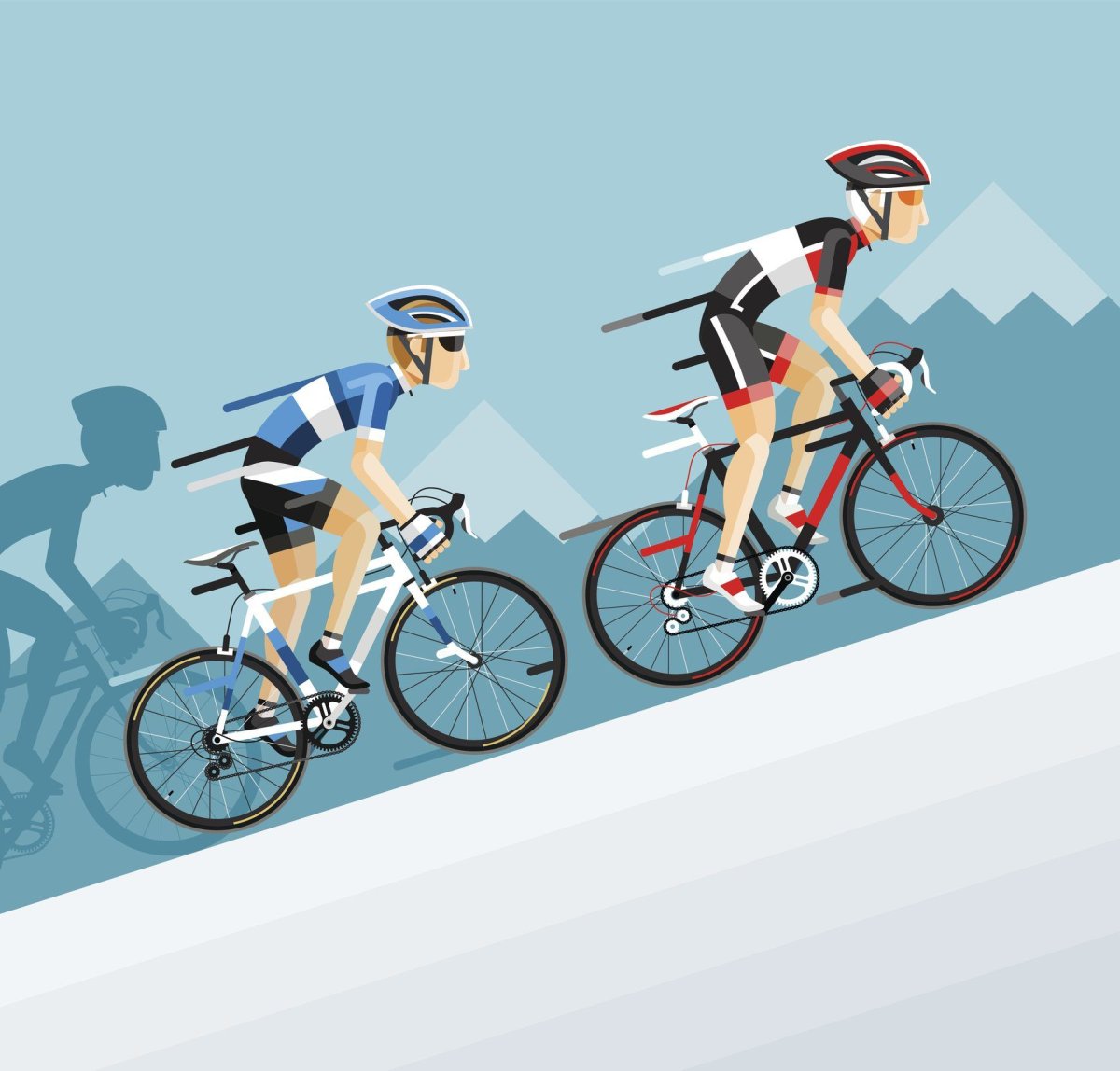 Композиция спорт Велоспорт