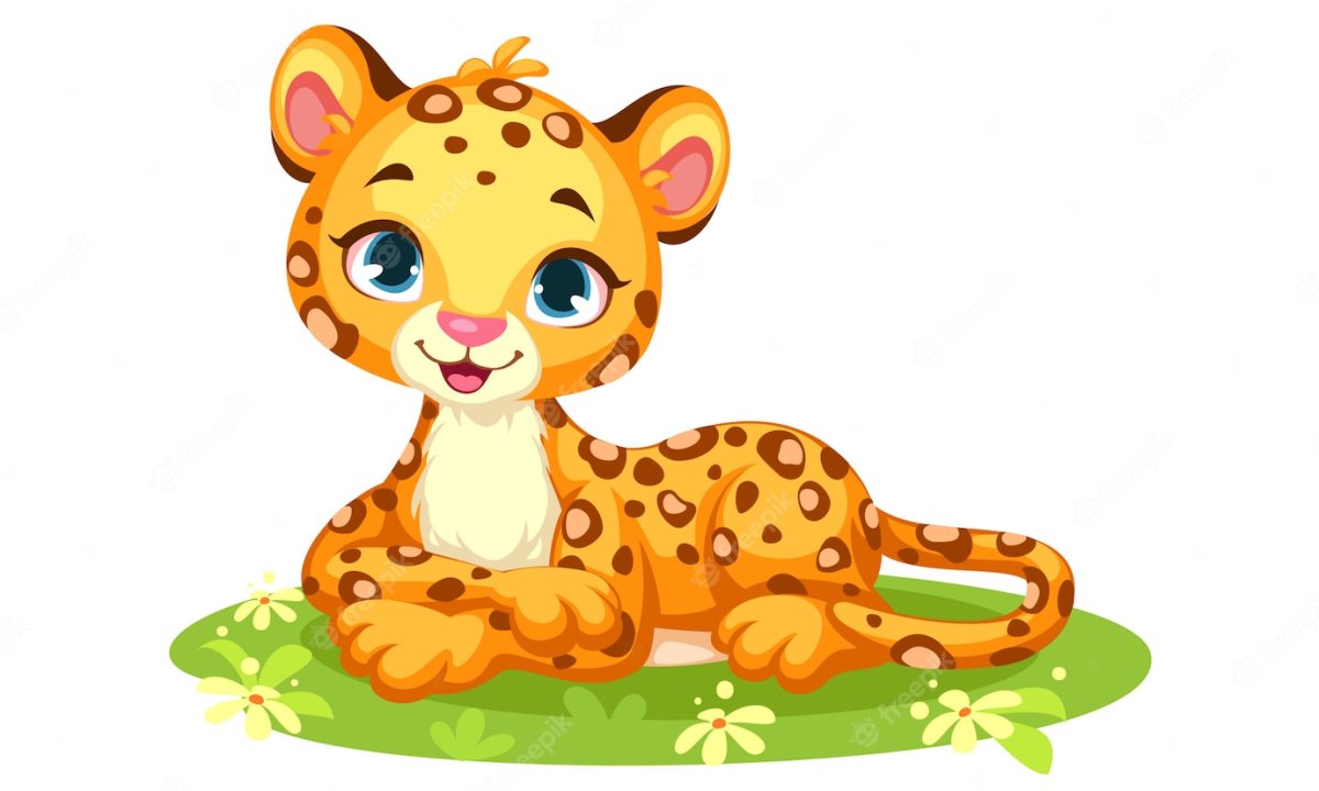 Мультяшный Леопардик