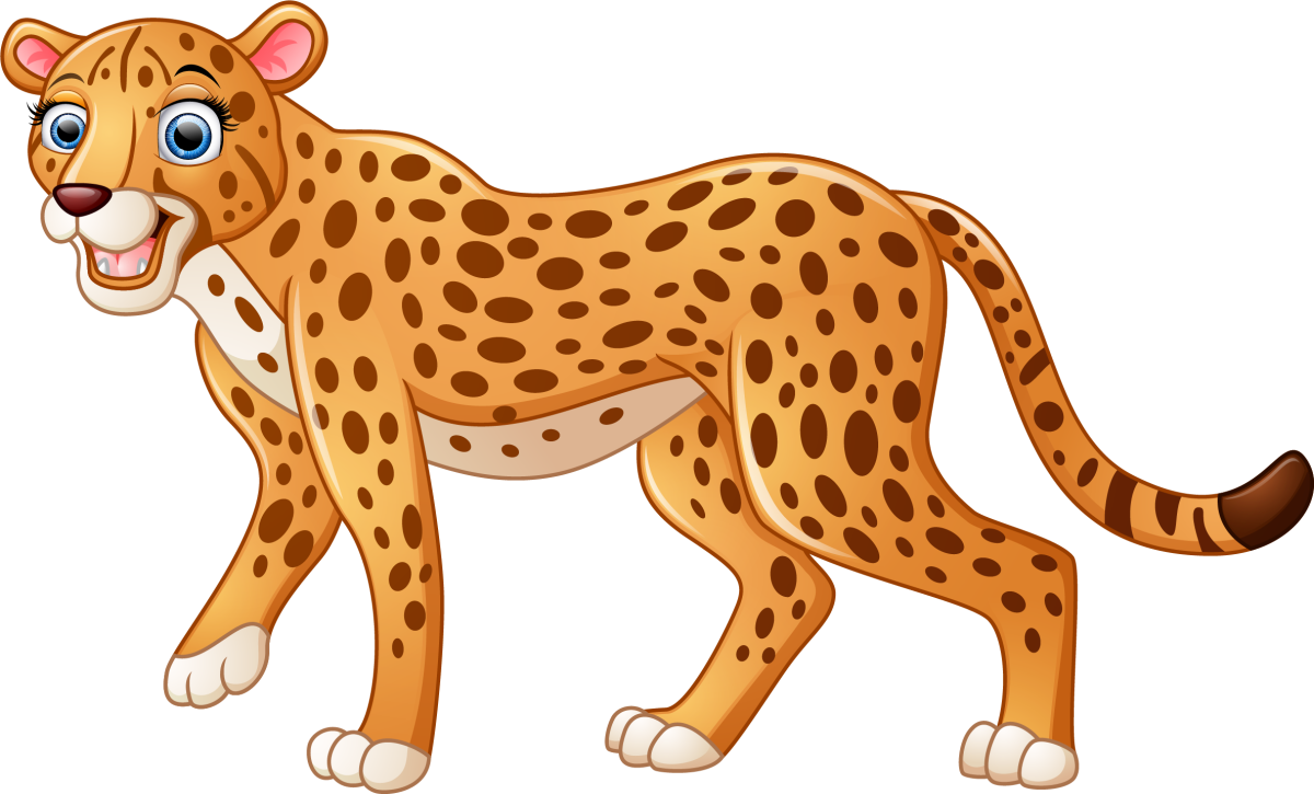 Ягуар мультяшный