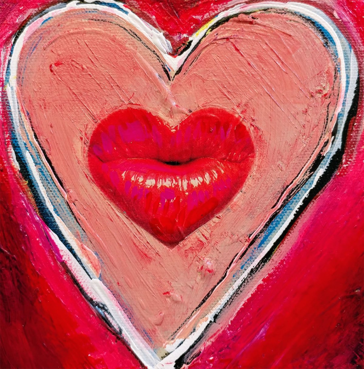 Стикеры сердечки