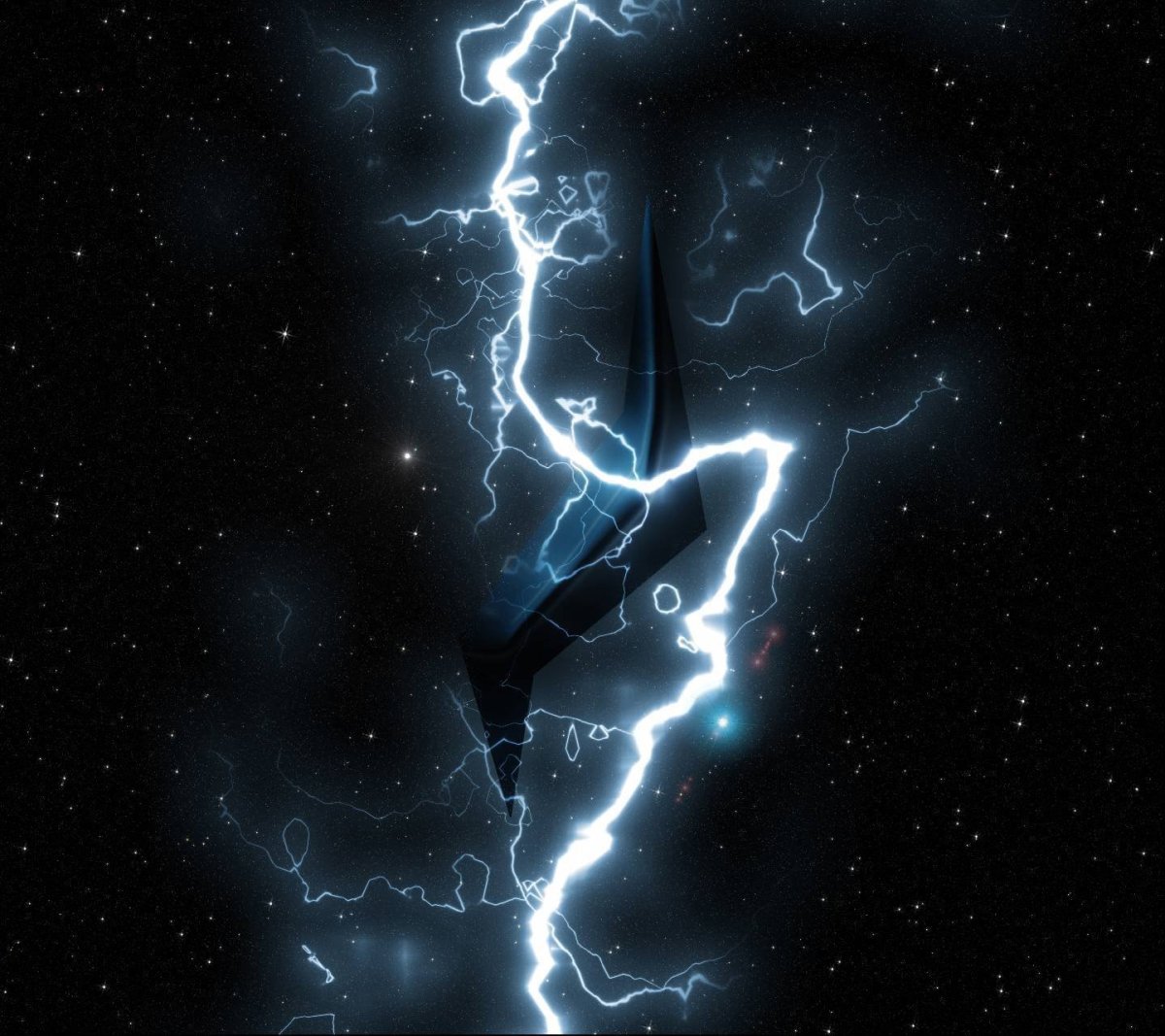 Смайлик молния айфон