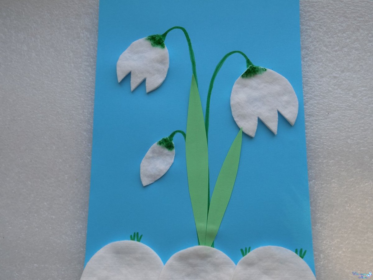 Подснежник для детей