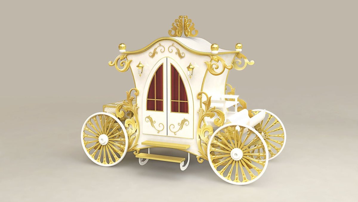 Карета мультяшная