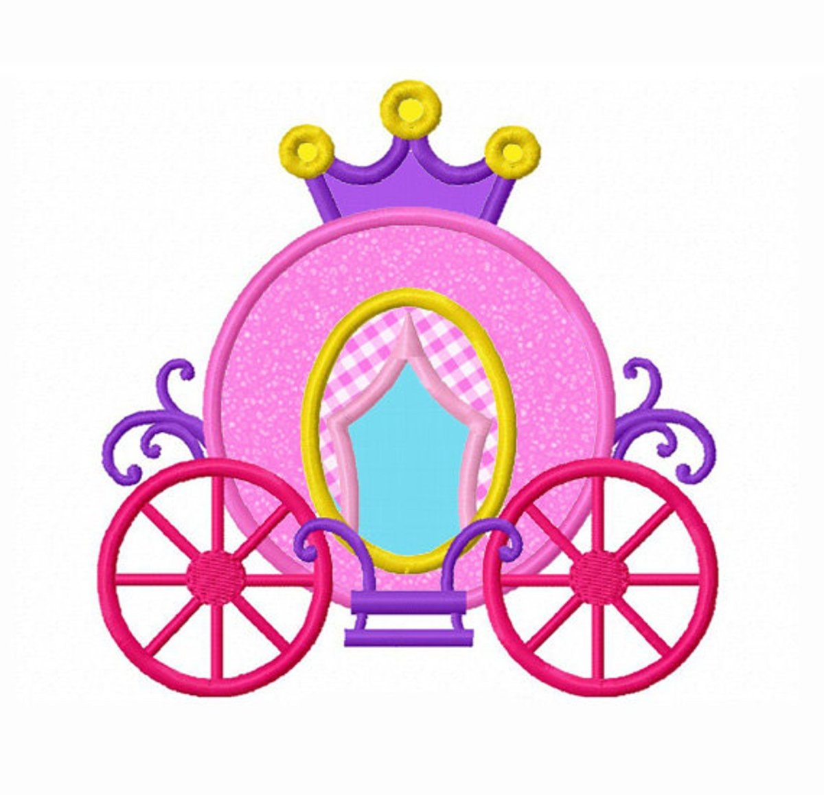 Карета с лошадью мультяшная