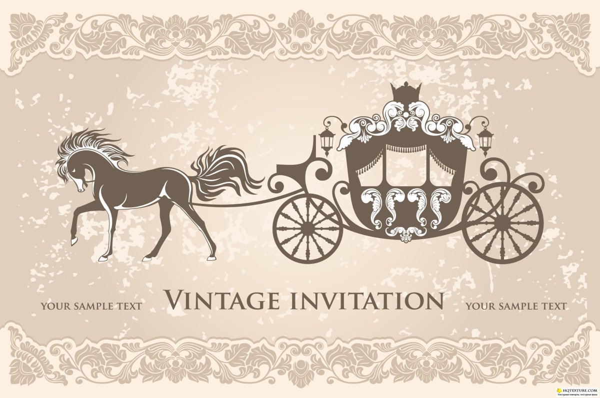 Карета принцессы вектор