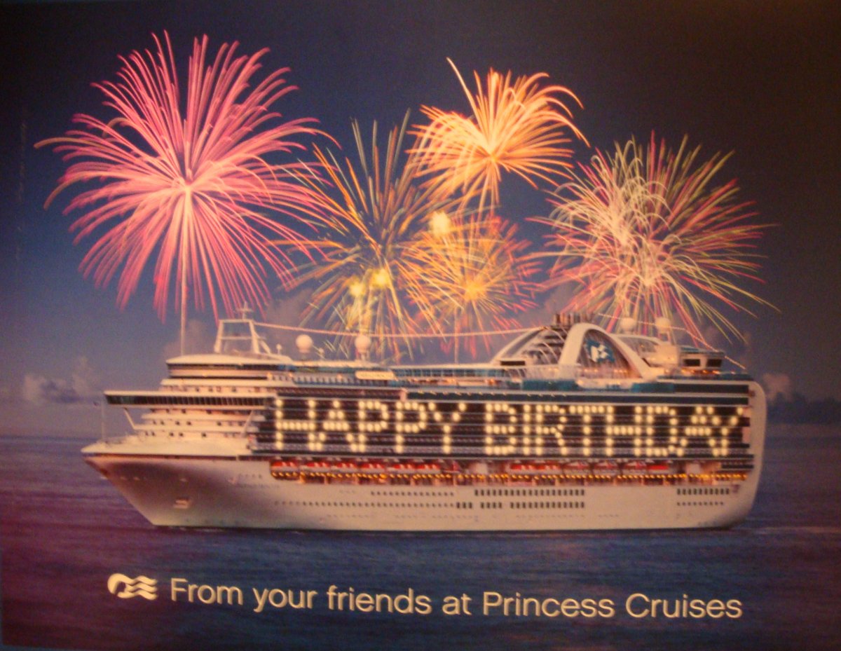 День рождения на лайнере