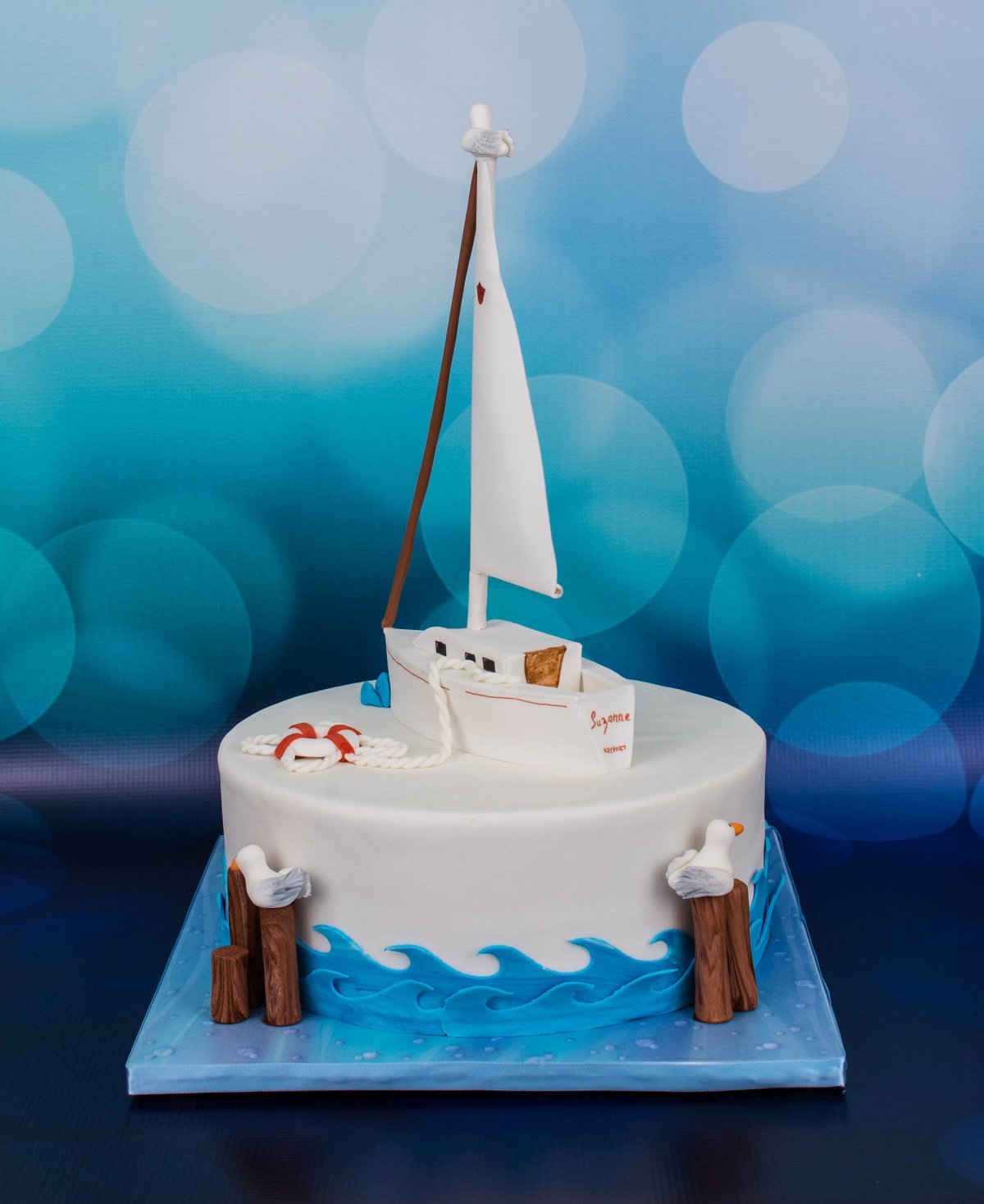 Торт яхта