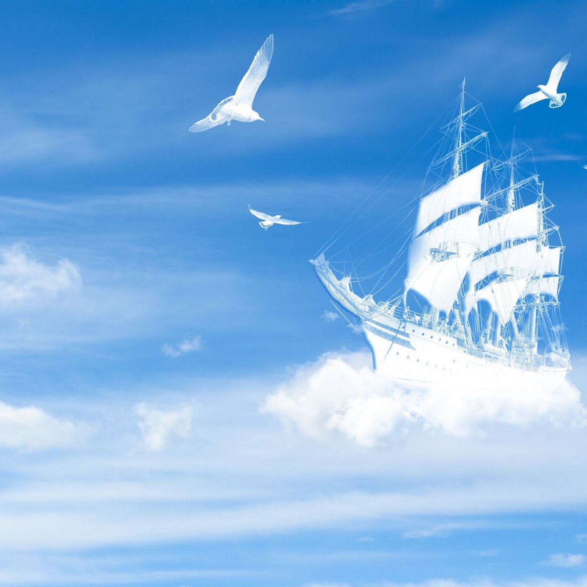 Парусник в небе