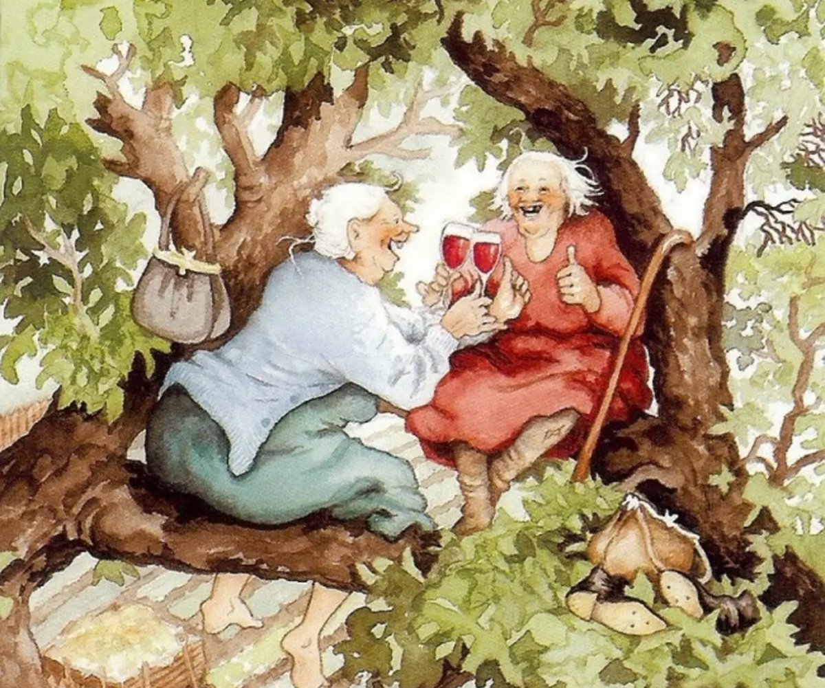 Леонид Баранов художник картины дед да баба