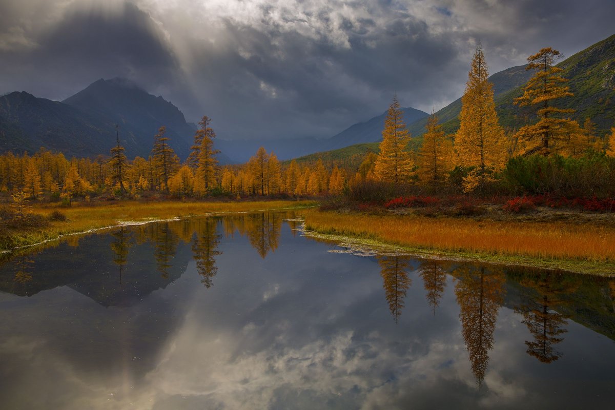 Верхняя половина пейзажа