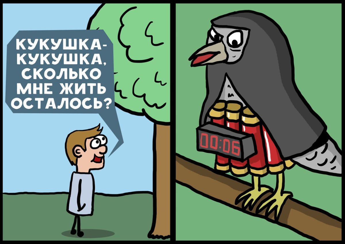 Кукуха поехала картинка