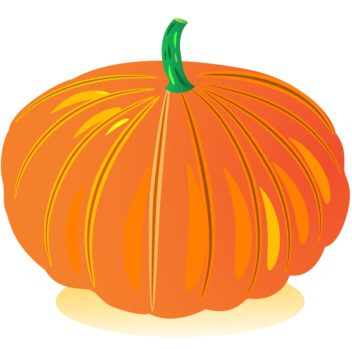 Тыковки на прозрачном фоне