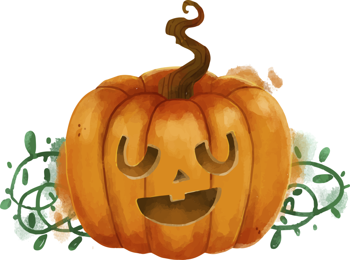 Тыква с листочком