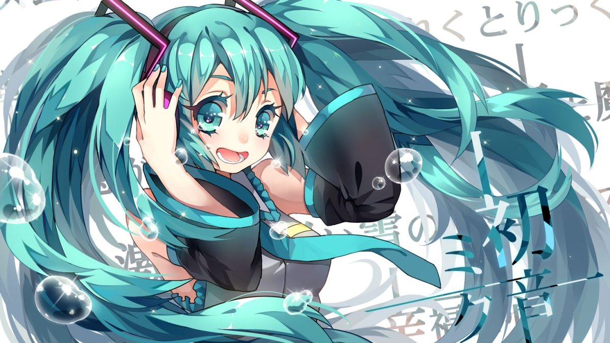 Аниме Вокалоид Хацунэ Мику