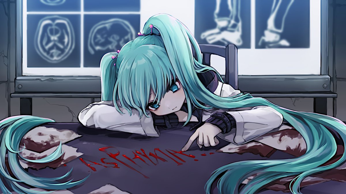 Аниме Мику Хатсуне мёртвая