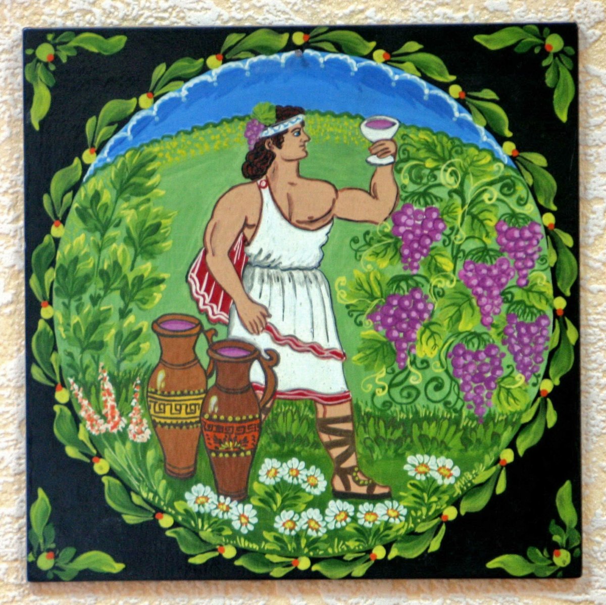 Дионис Бог вектор