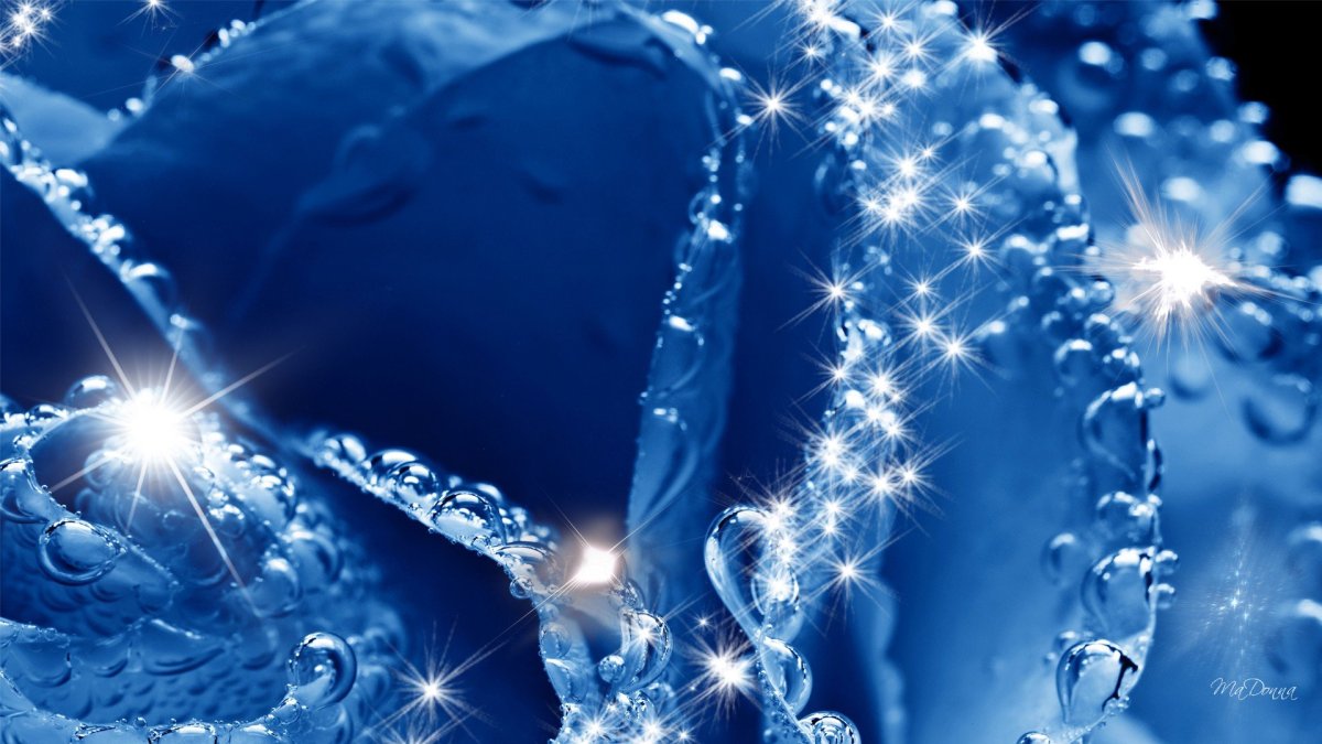 Фон в синих тонах