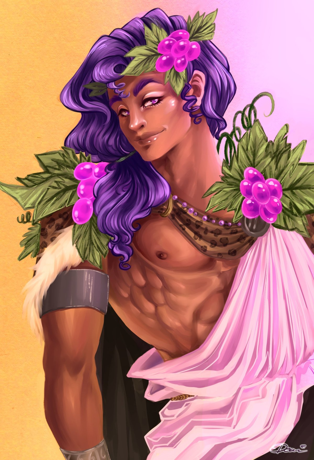 Бог вина Дионис древняя Греция