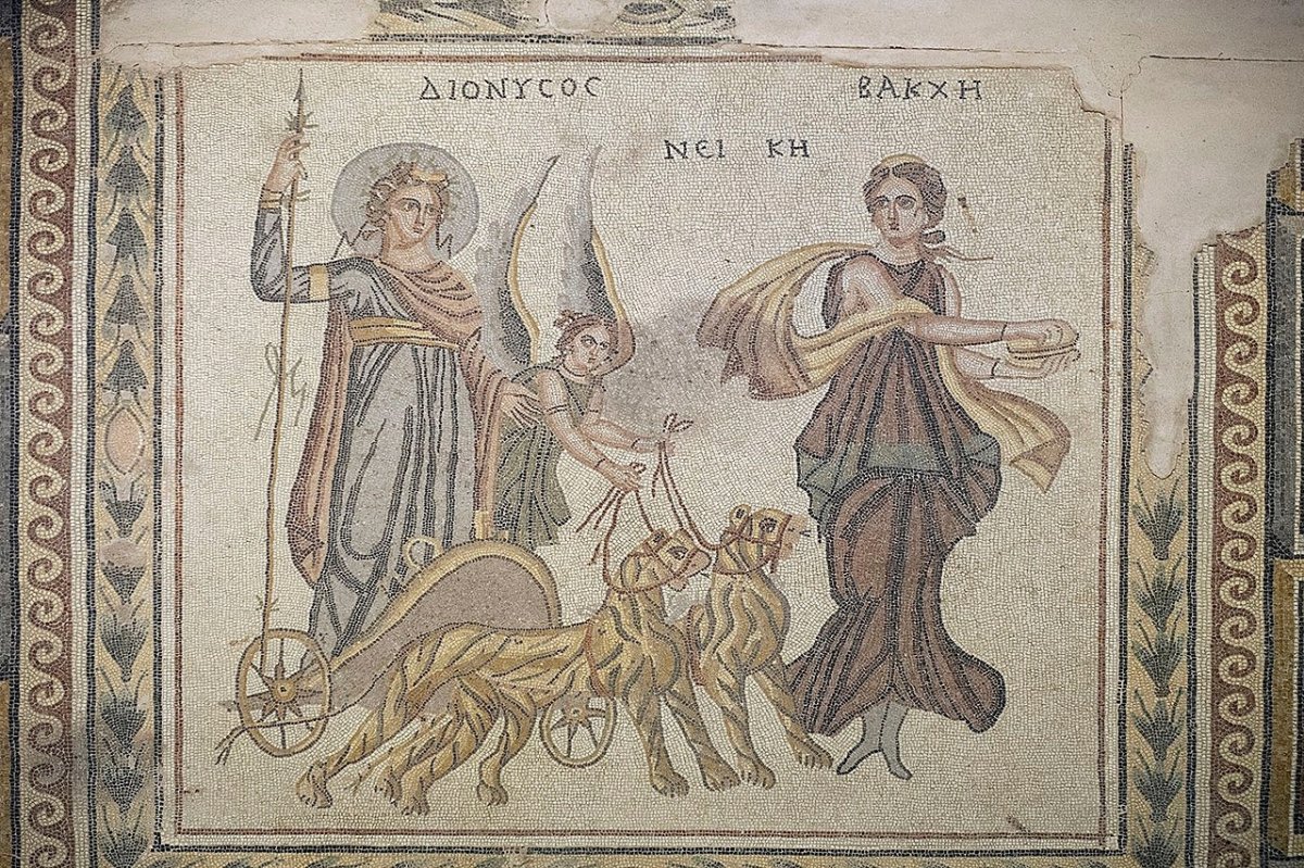 Дионис Бог виноделия картина