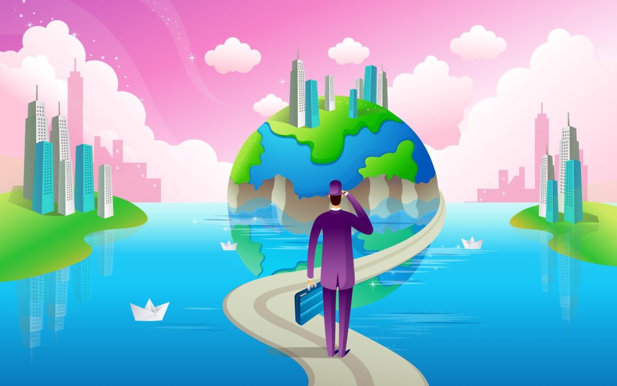 Будущее векторные иллюстрации