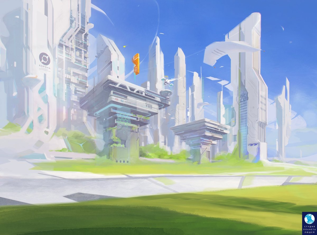 Красивые картины будущего