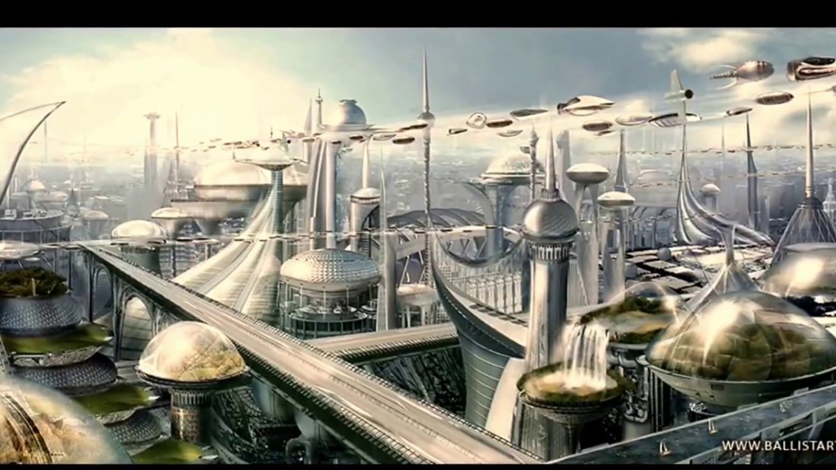 Футуристический город