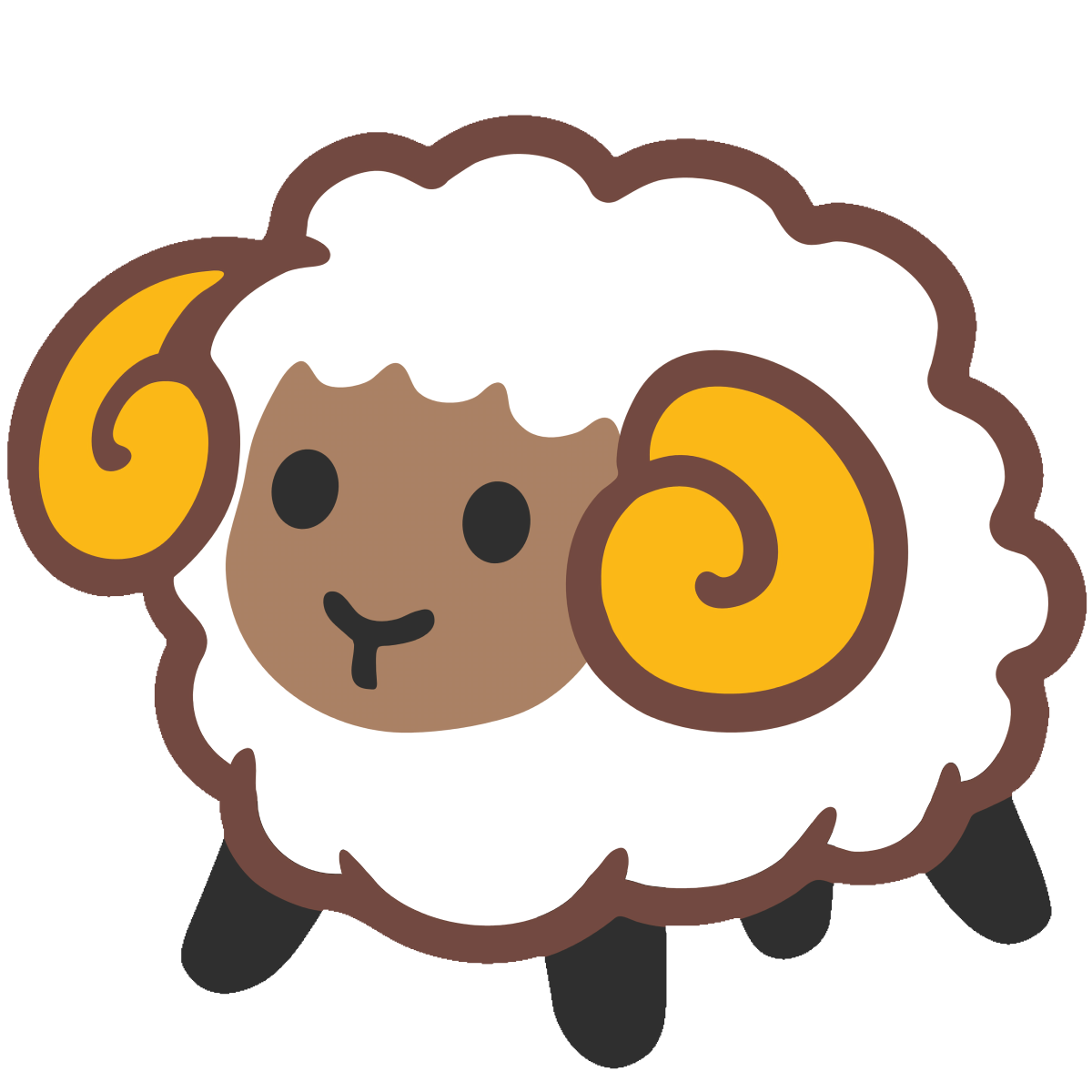 ЭМОДЖИ Овечка