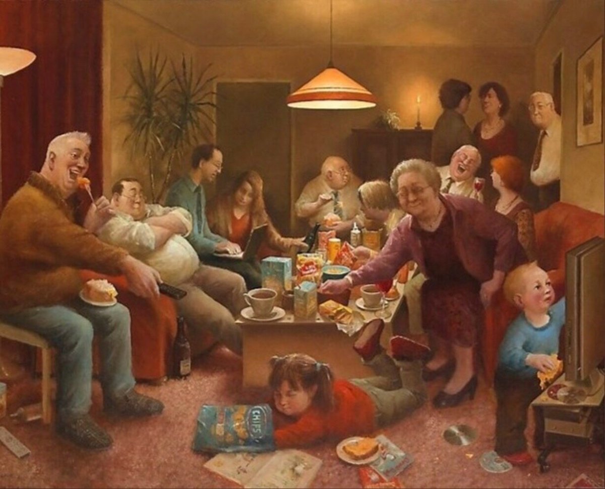 Креативная фотосессия семьи