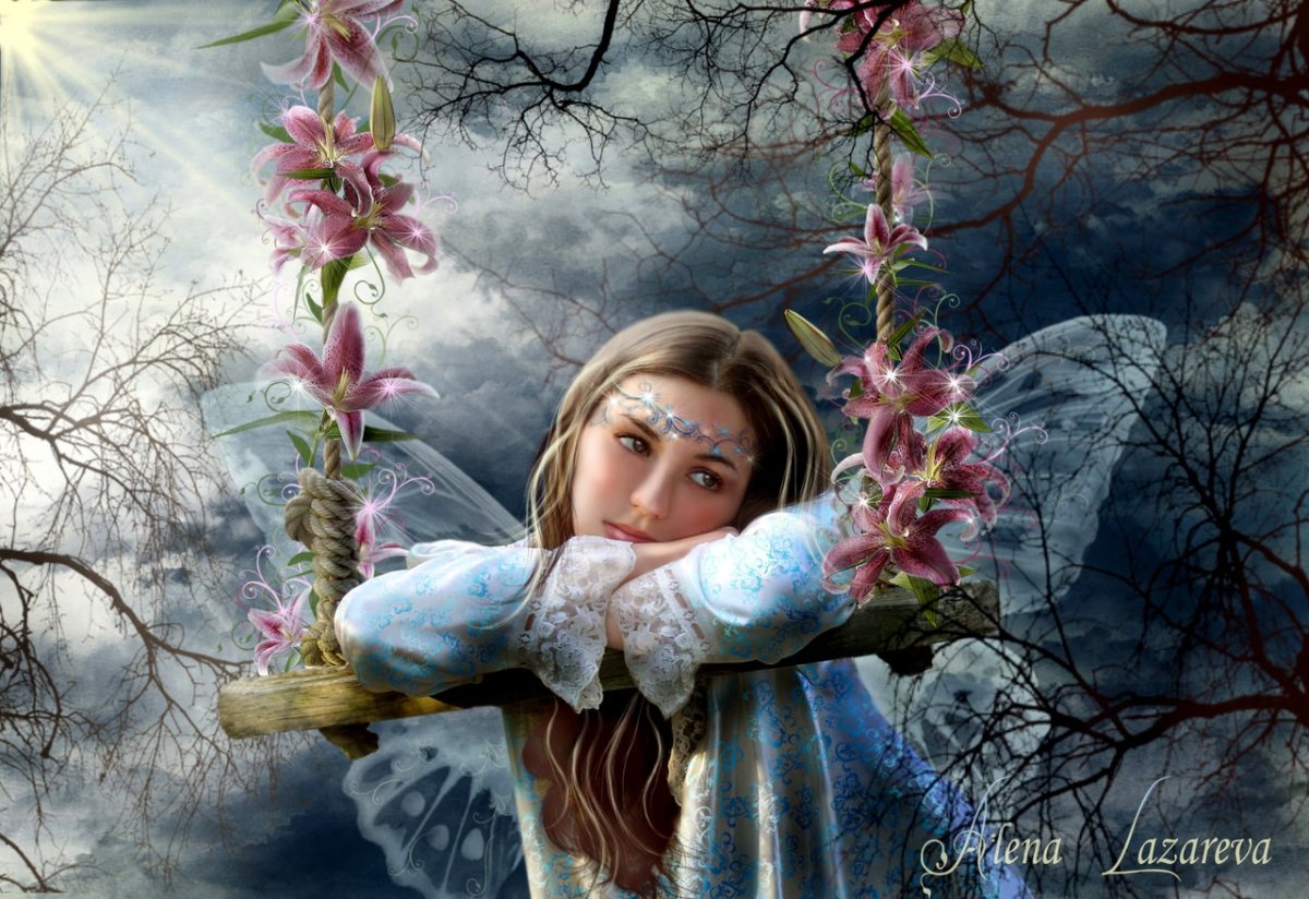 Зима и Весна фэнтези