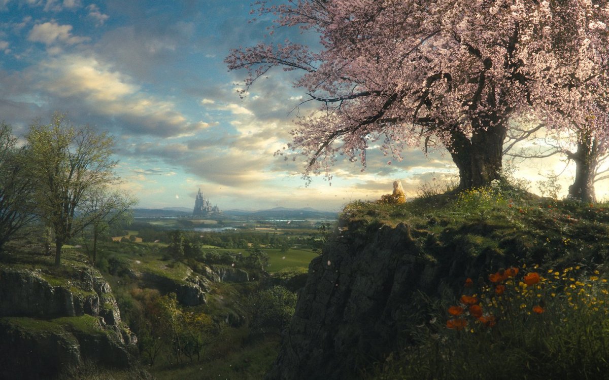 Замок из фильма Малефисента