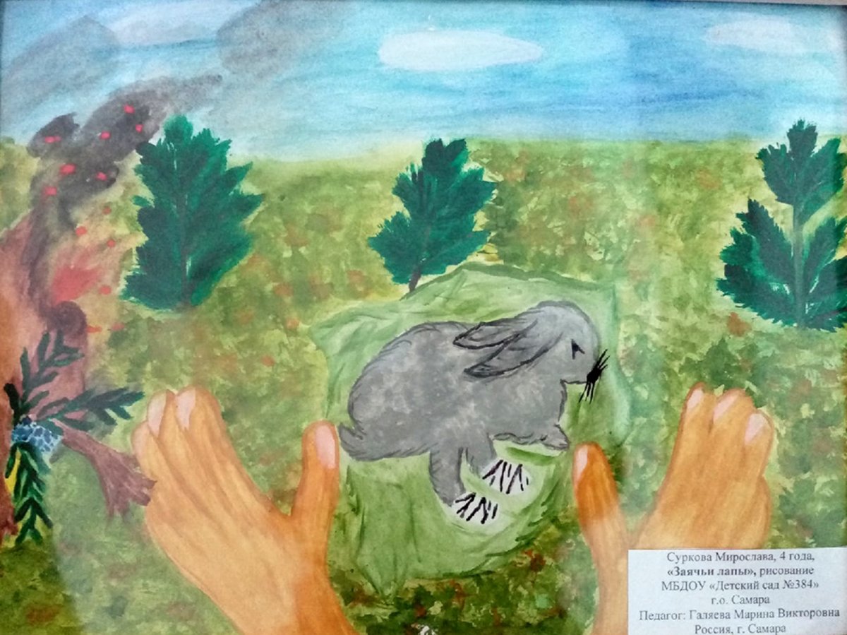 Заячьи лапы Паустовский иллюстрации к рассказу