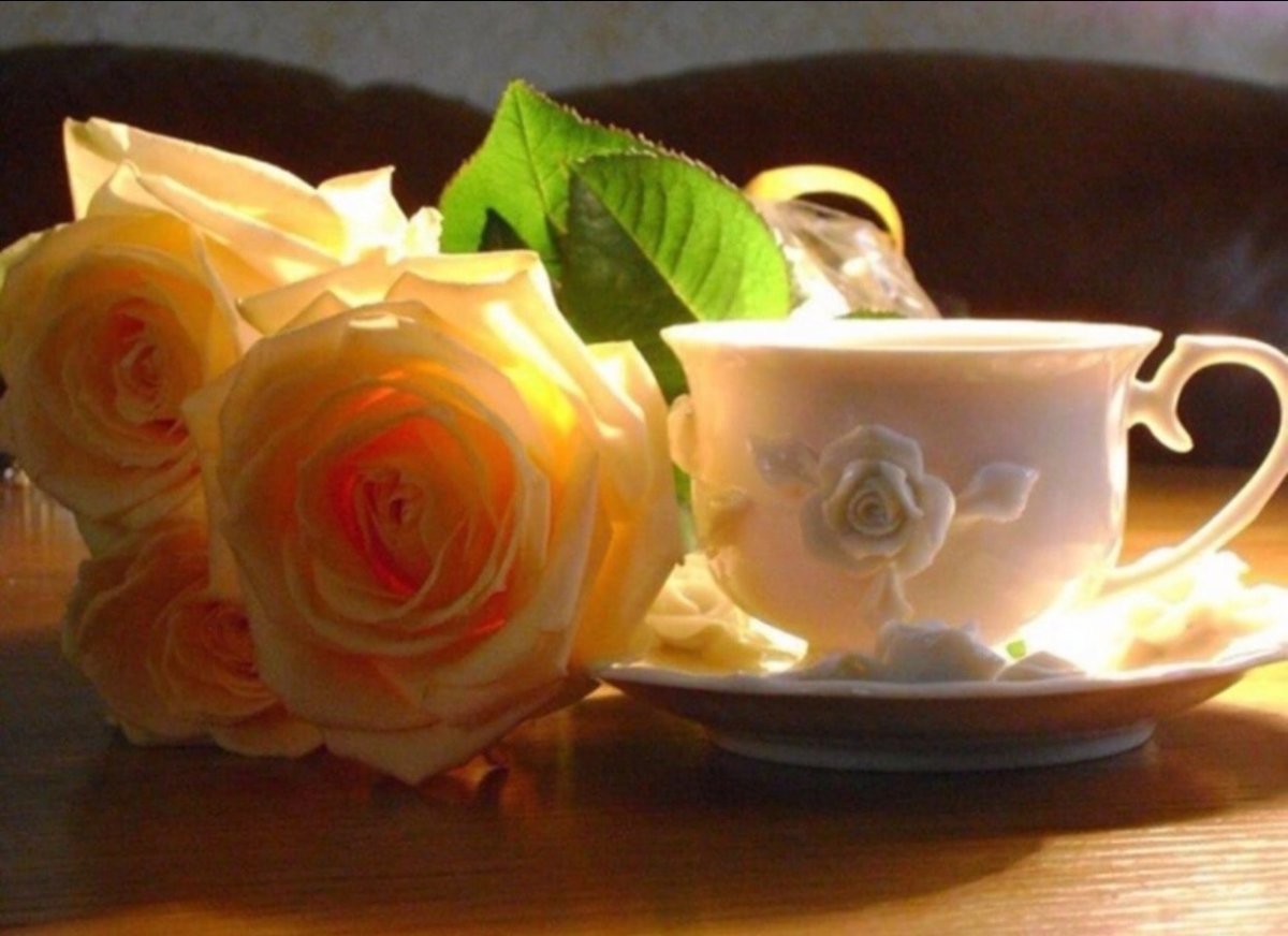 Утренние цветы для любимой