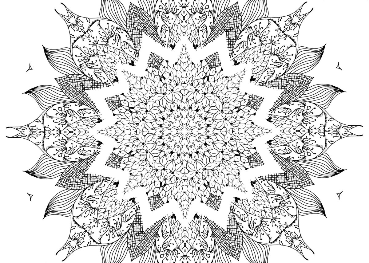 Мандалы сложные