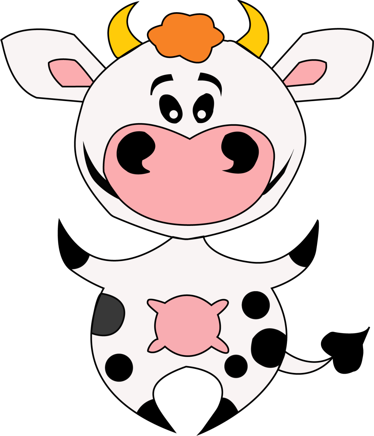 Милые мордочки коровки